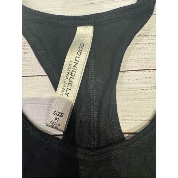 Lorna Jane No Limits Racerback Tank Top in Black Size Medium - Picture 3 of 5
